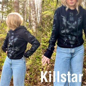 Killstar Hoodie Occult Night Terror Pentagram Size XS